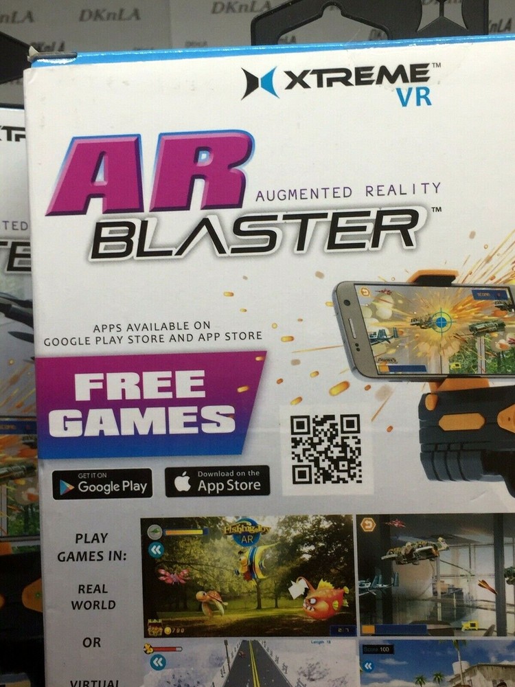 Xtreme VR Augmented Reality AR Blaster Gaming Gun for Android and iOS Phones