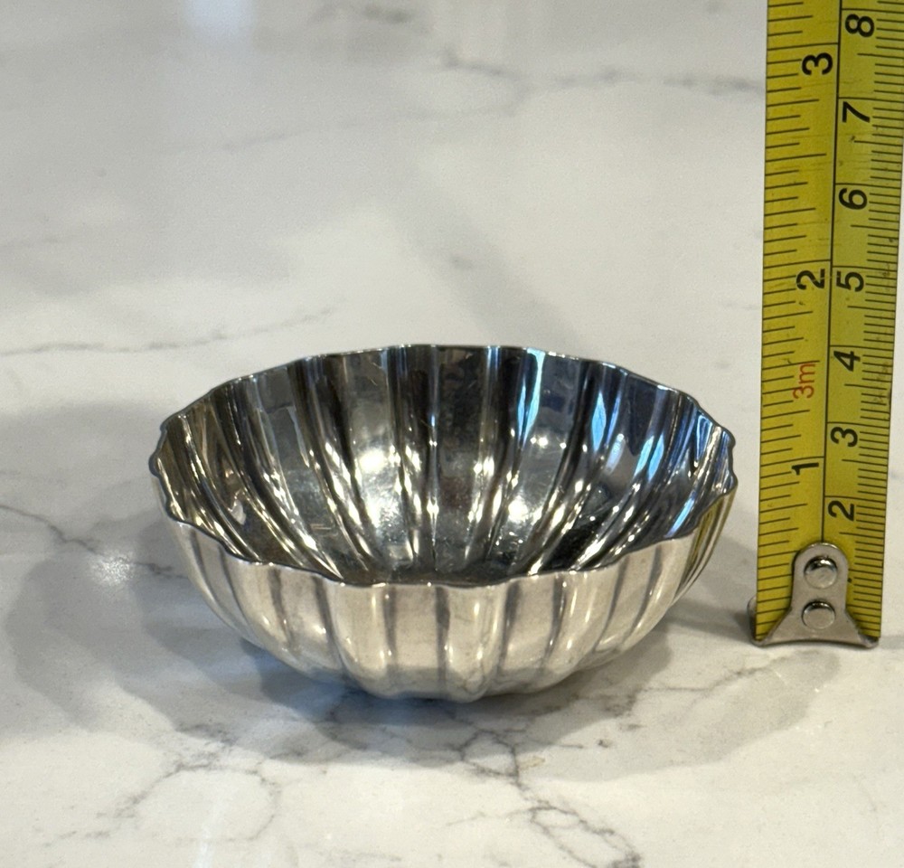 Tiffany & Co. Fluted Sterling Silver Bowl 2 3/4”