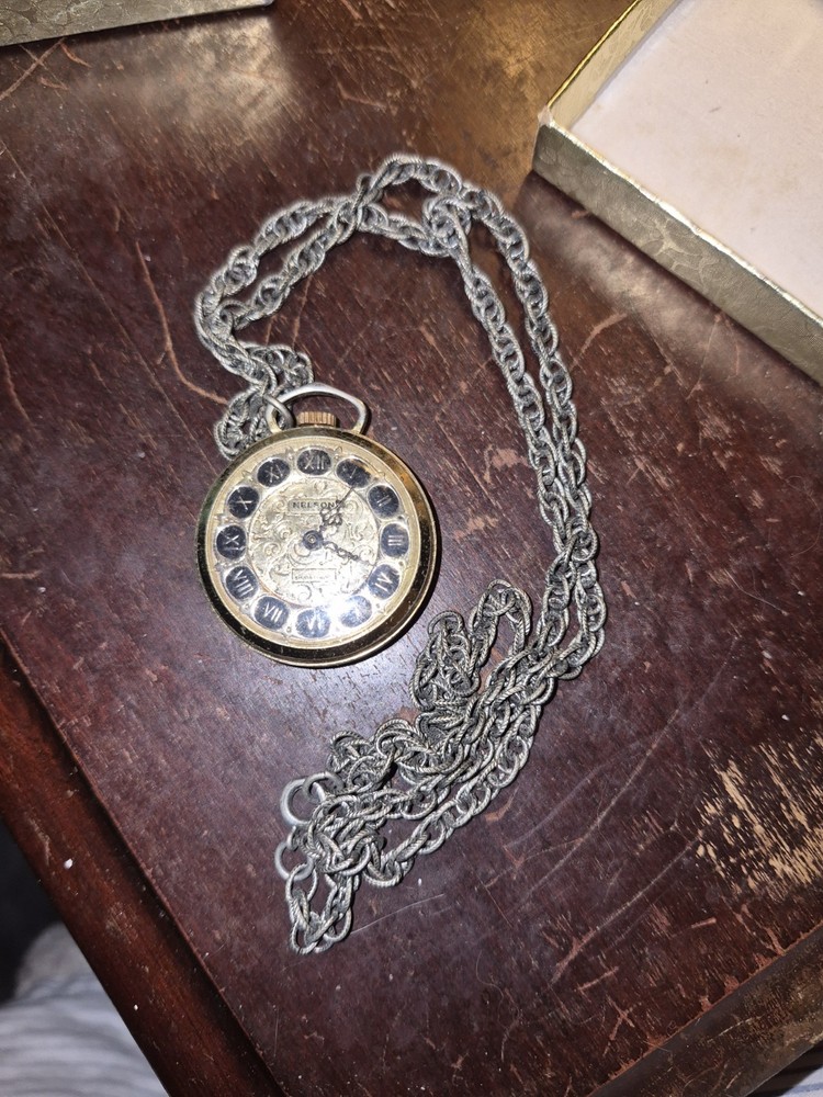 Nelson Brand Pendant Pocket Watch (Needs Work)