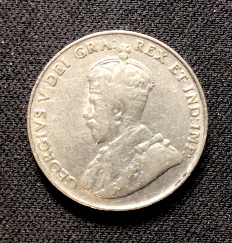 1924 Canada 5 Cents! ENN Coins