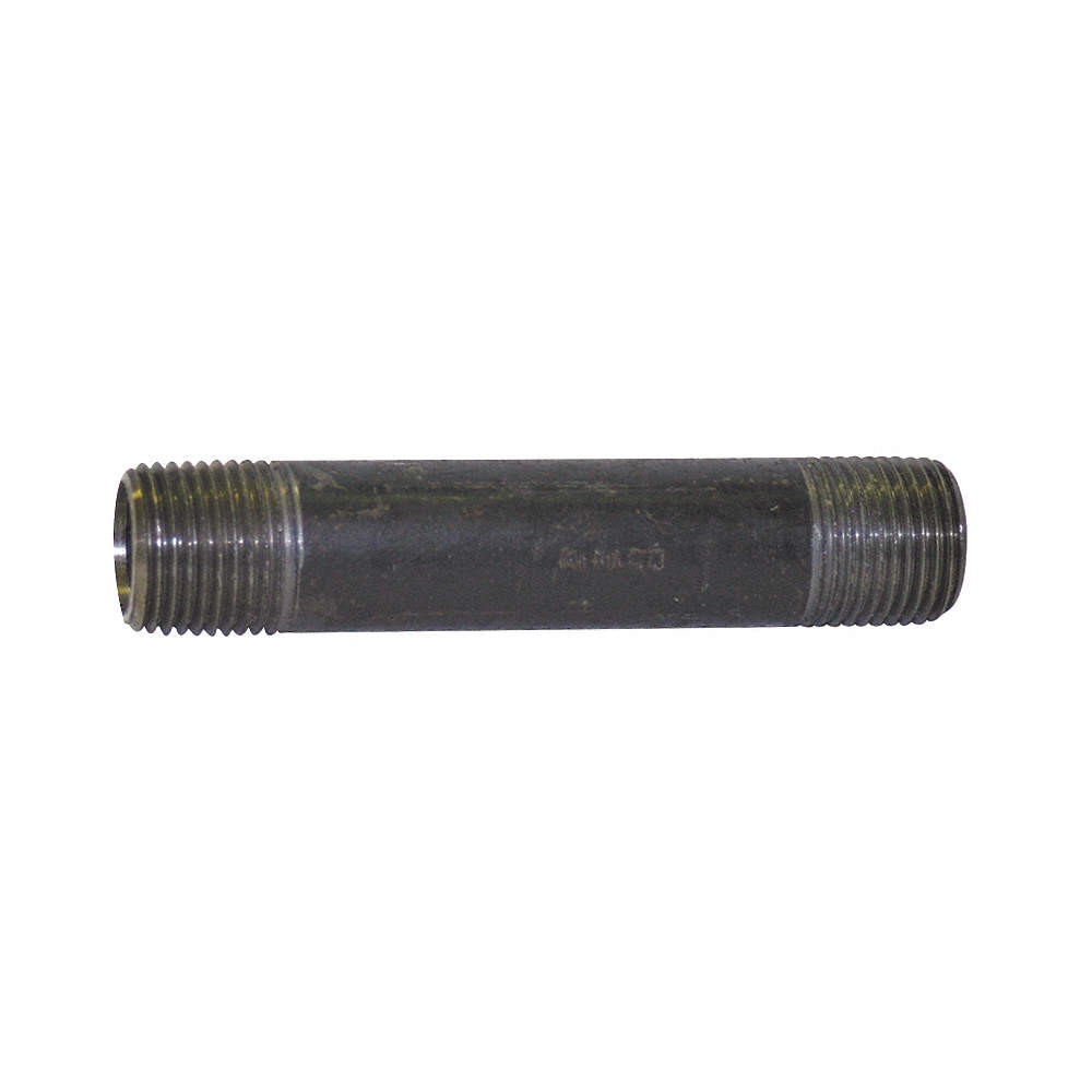 GRAINGER APPROVED 5P733 Black Pipe Nipple,Threaded,2x2-1/2 In 5P733