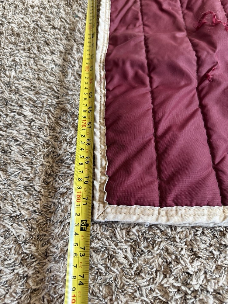 72” Big D Insulated Stable Blanket Maroon