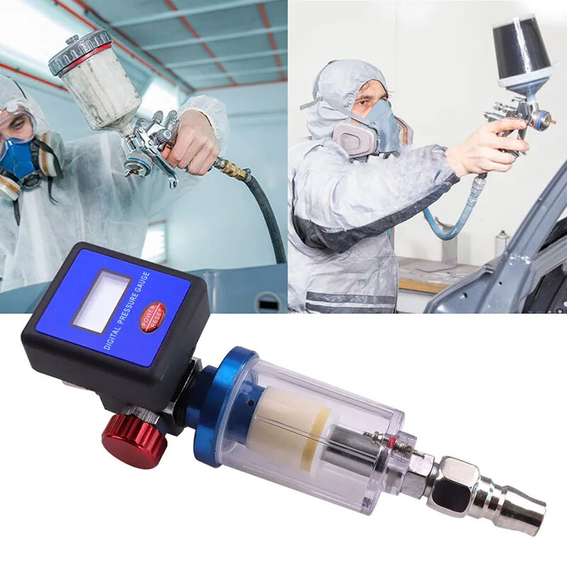 Pneumatic Pressure Regulating Digital Display Table Small Electronic Barometer