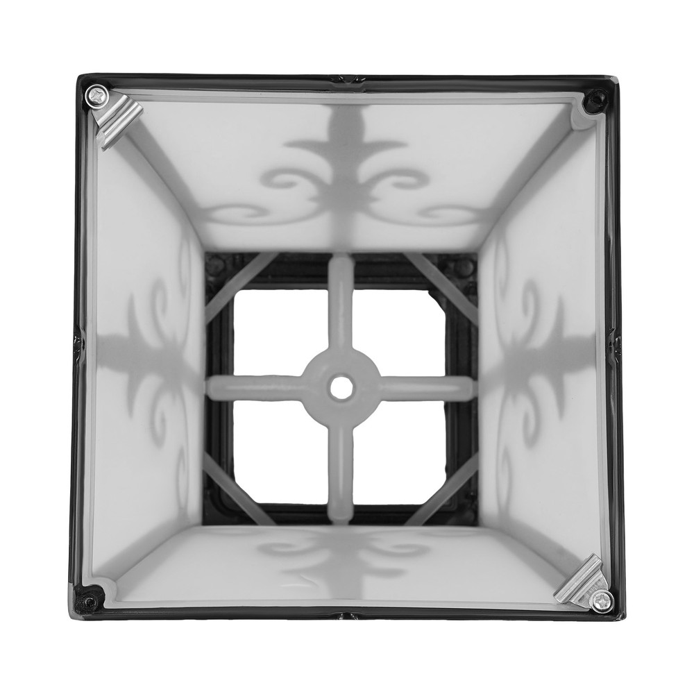 Outdoor Solar Post Light Solar Powered Pillar Light Remote Control Garden Light