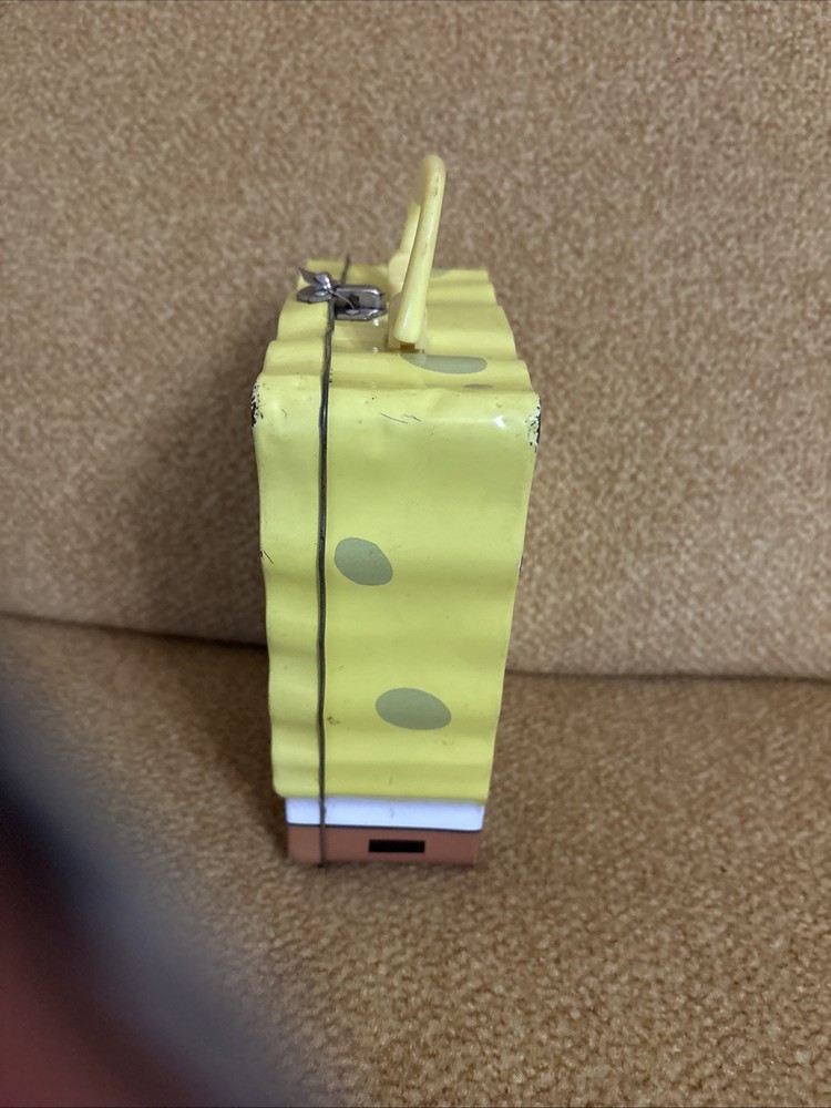 2003 SpongeBob SquarePants Metal Lunch Box Viacom