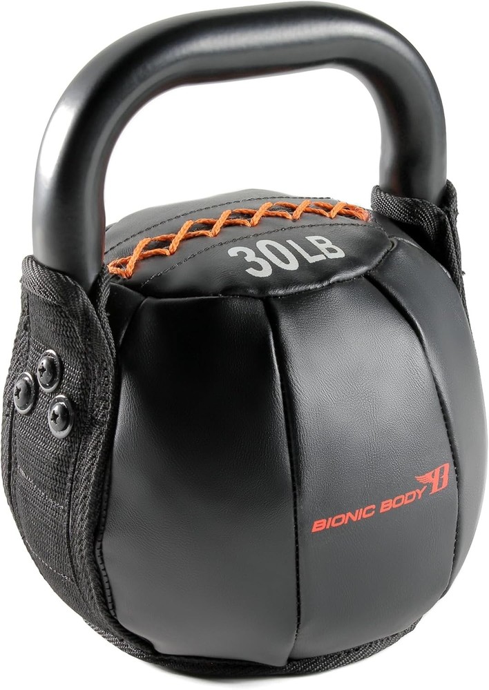 by Kim Lyons Soft Kettlebell W/ Handle Soft Weight Strength Training