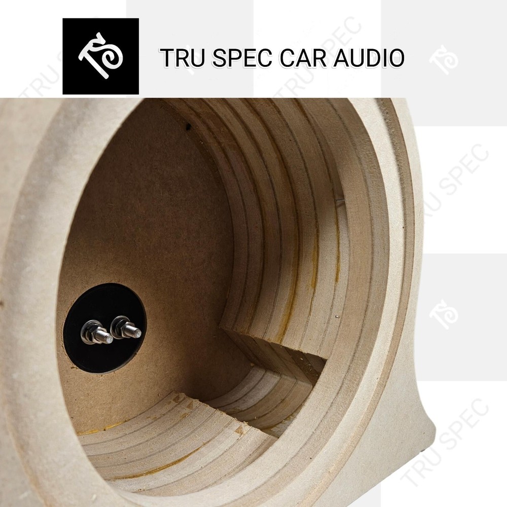 Tru Spec Single 10" SHALLOW Sealed Stack Fab Subwoofer Enclosure