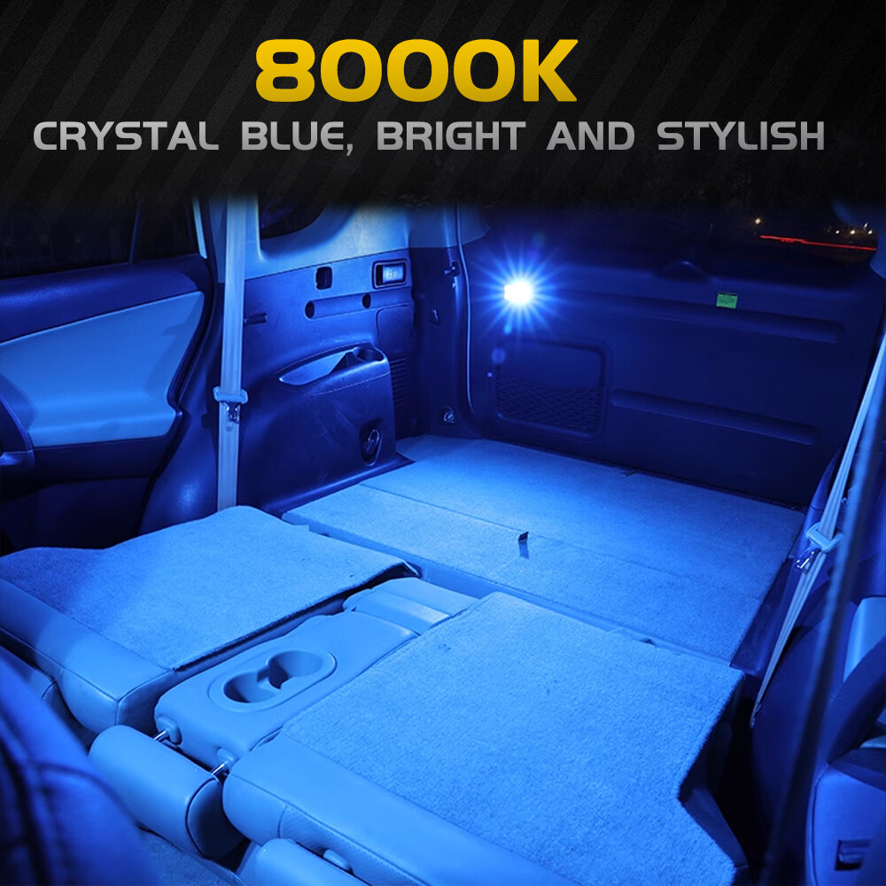 10x Blue LED Interior Dome Lights For FORD F-150 1997-2014 Package Kit +TOOL