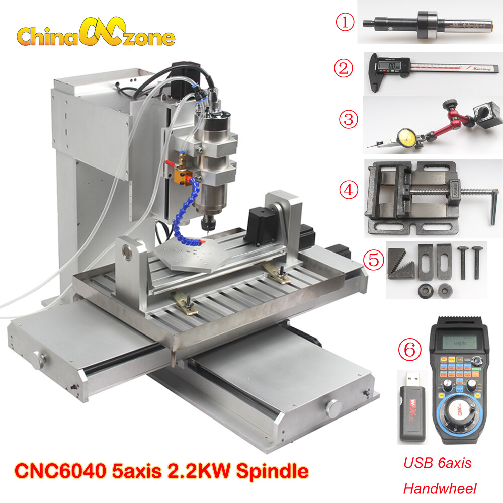 Desktop CNC 5axis 600*400mm Engraving Cutting Machine DIY Milling Router US ship