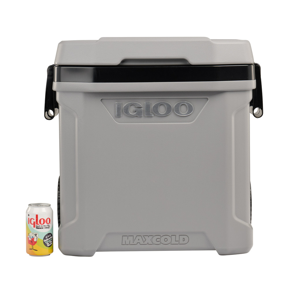 Igloo 62-quart Maxcold Wheeled Cooler Ice Chest, Oversized Wheels, NEW