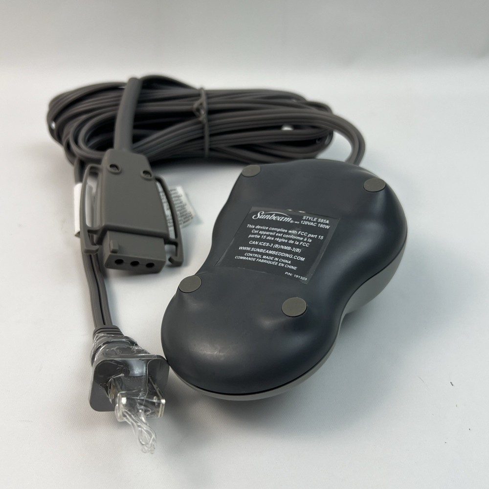 Sunbeam Electric Blanket Control Controller Style S85A Auto Off 10 Hours On Off