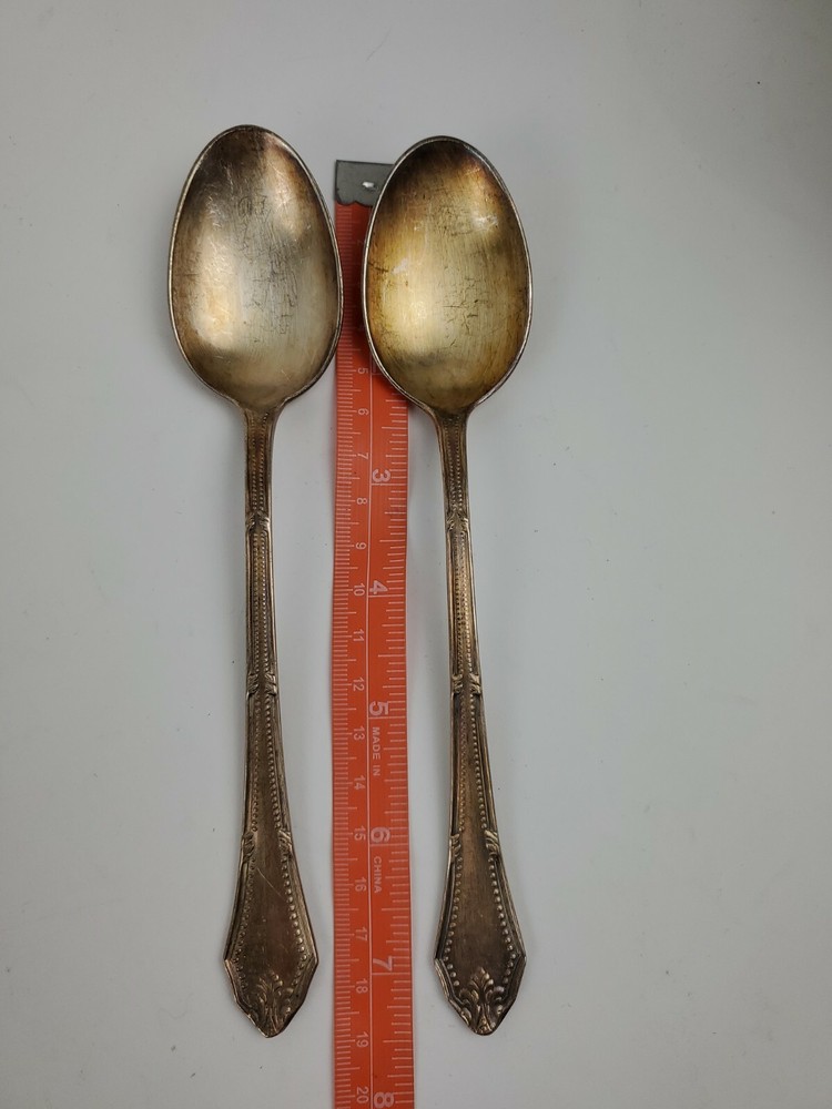 Vintage Meneses-Alpplda Silverware Two Spoons