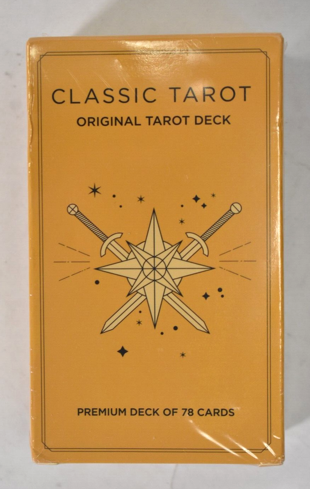 Sagesight Classic Tarot Cards Deck Light For Beginners & Experts 78 Cards Pack
