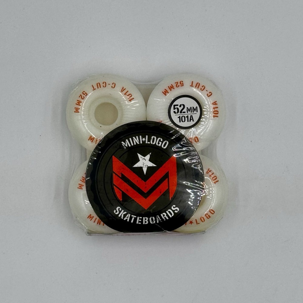 Mini Logo 52mm 101 C-Cut Skateboard Wheels