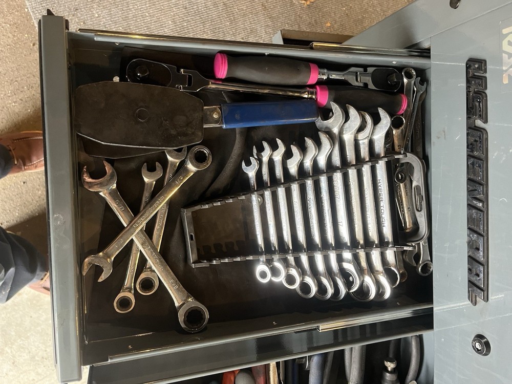 Snap On Tool Box And Us General Roll Cart