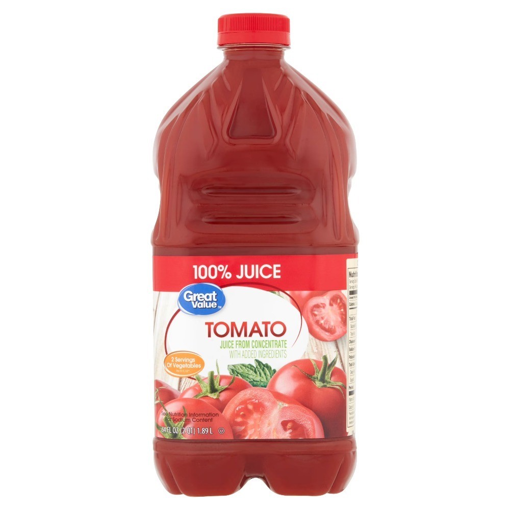 Tomato 100% Juice 2 Pack 128 fl oz Total