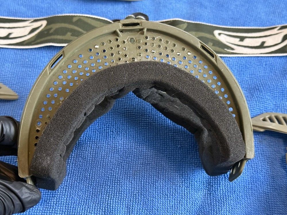 JT USA PAINTBALL FLEX 7 GOGGLE SYSTEM - OLIVE/BLACK