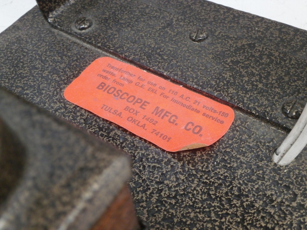 Vintage Bioscope Micro Projector Microprojector with Case