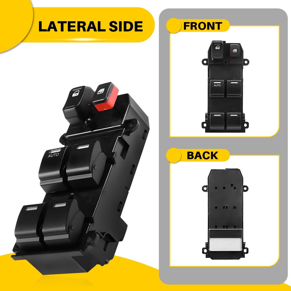Electric Power Master Window Control Switch Front Driver For Honda Fit 2009-2014