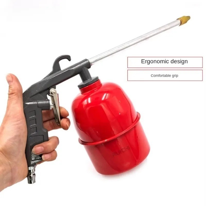 Car Auto Engine Cleaning Solvent Air Sprayer Degreaser Siphon Tools Gray ss