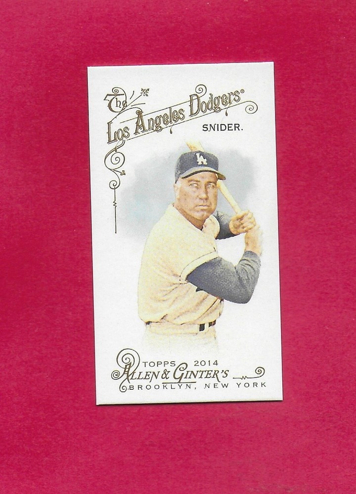 Duke Snider Other Topps Inserts & Parallels - YOU PICK - NRMT