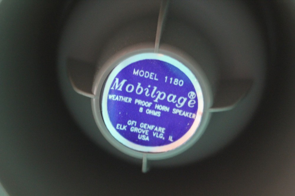 MobilePage Weather Proof Horn Speaker Model 1180