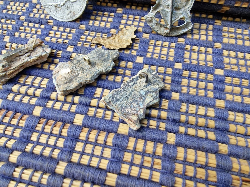 WW2 Original German Badges Front Item Relic.