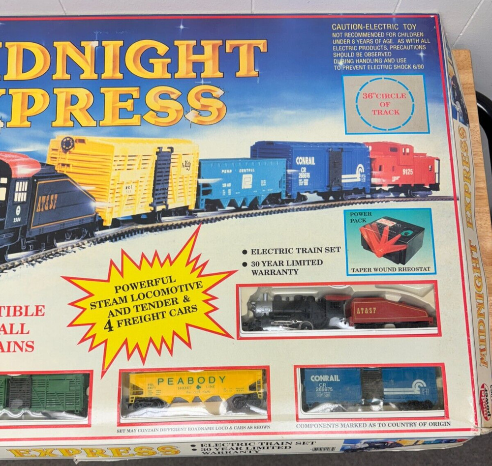Midnight Express - Model Power - HO Scale - Train Set - Model 1065