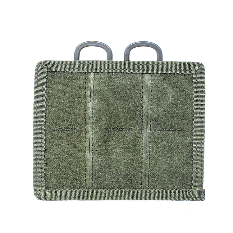 Hook & loop Panel MOLLE Cloth Patch for Tactical Vest Pouch Converter Adapter