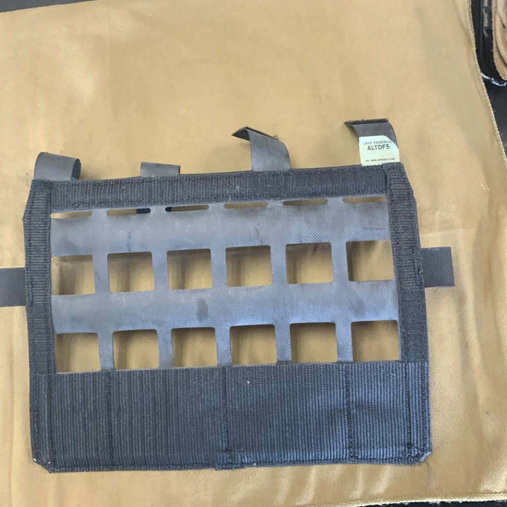 Crye Precision - AirLite Detachable Flap Molle Panel - Black