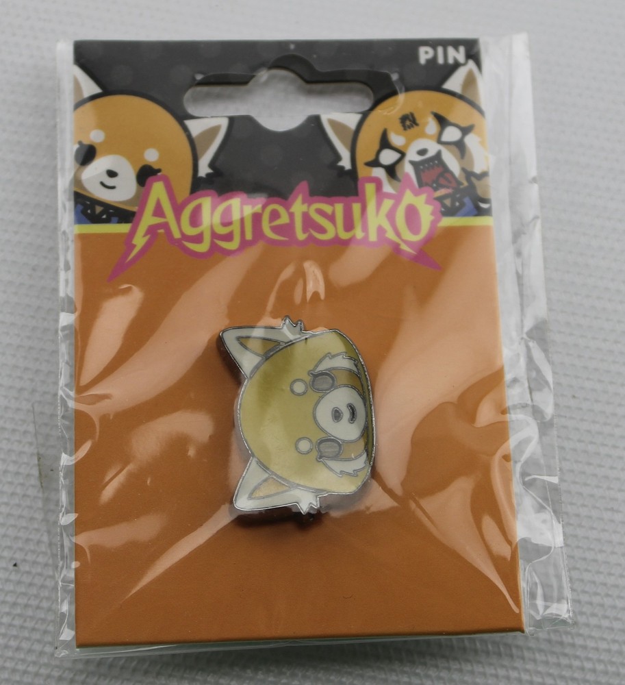 Aggretsuko Fox Pin Lapel New