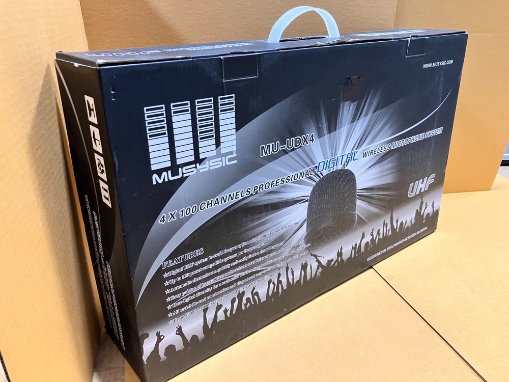 MUSYSIC MU-UDX4 open box see notes