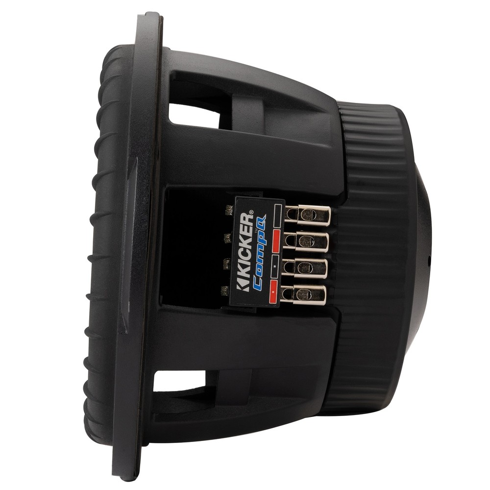 Kicker 51CWQ104 CompQ Q-Class 10" Subwoofer, Dual 4-Ohm