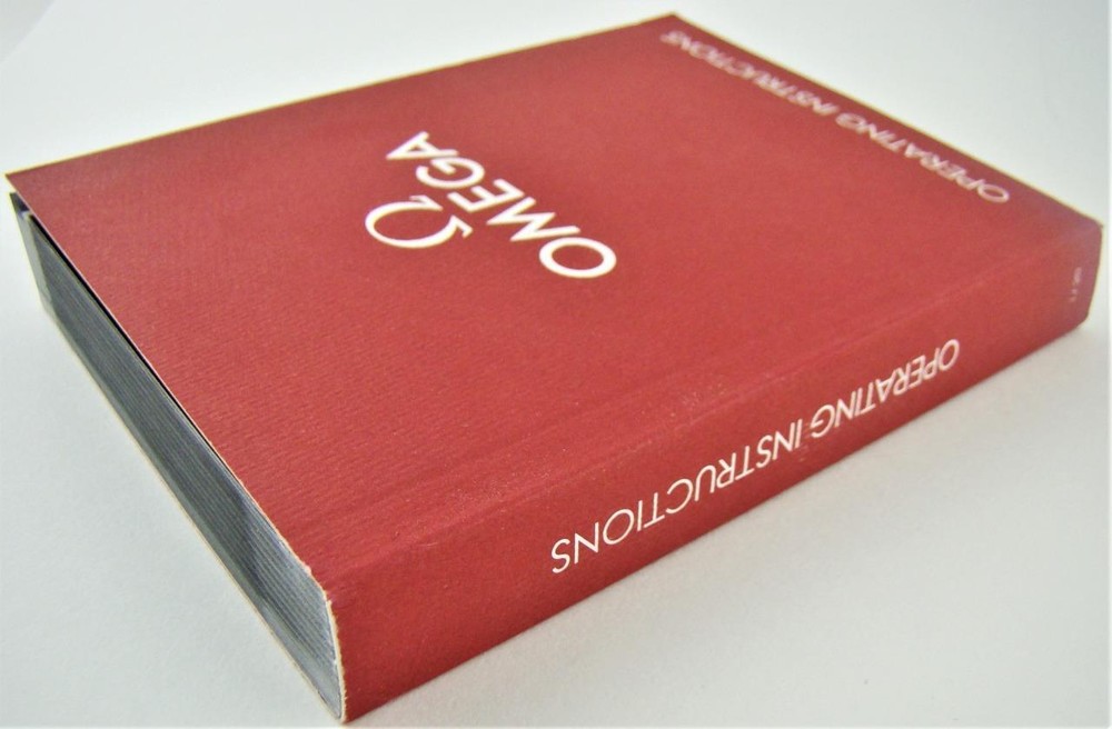 ORIGINAL OMEGA WATCH OPERATING INSTRUCTIONS MANUAL E/20 EDITION