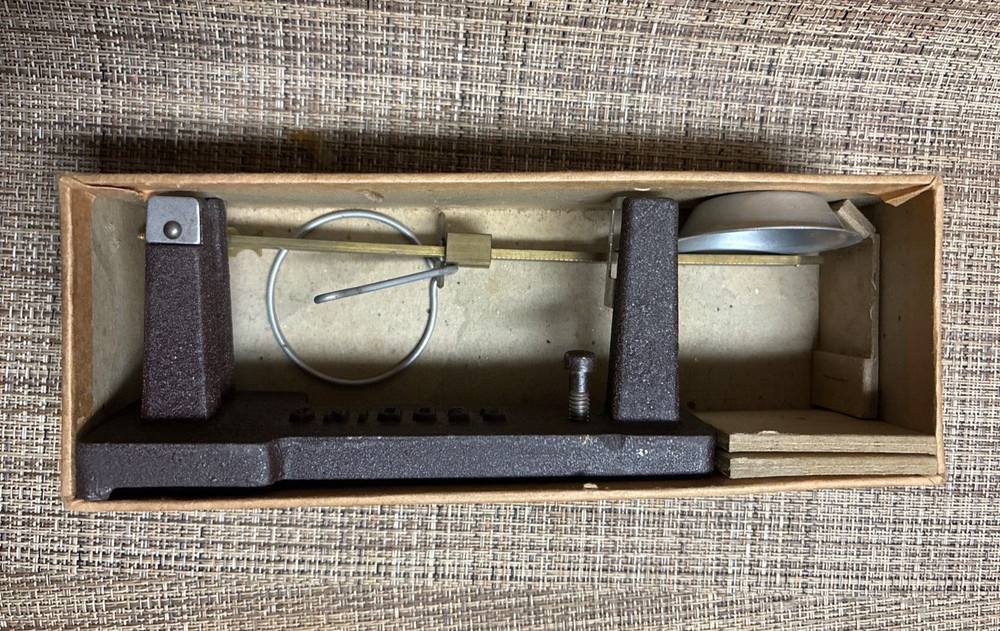 Vintage Redding Powder Scale in Original Box For Reloading