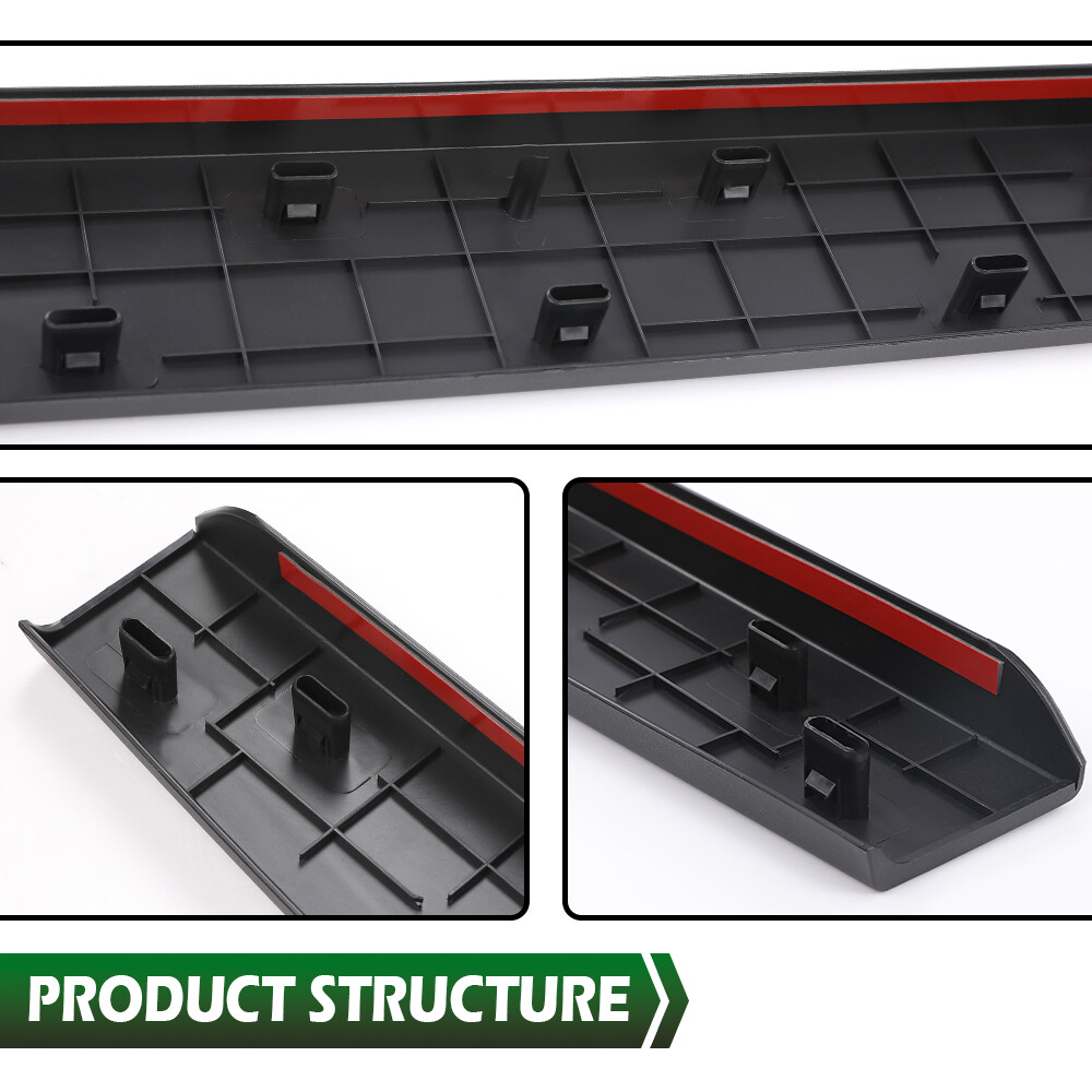 Tailgate Molding Cap Protector Fit For 2014-2019 Chevy Silverado/GMC Sierra