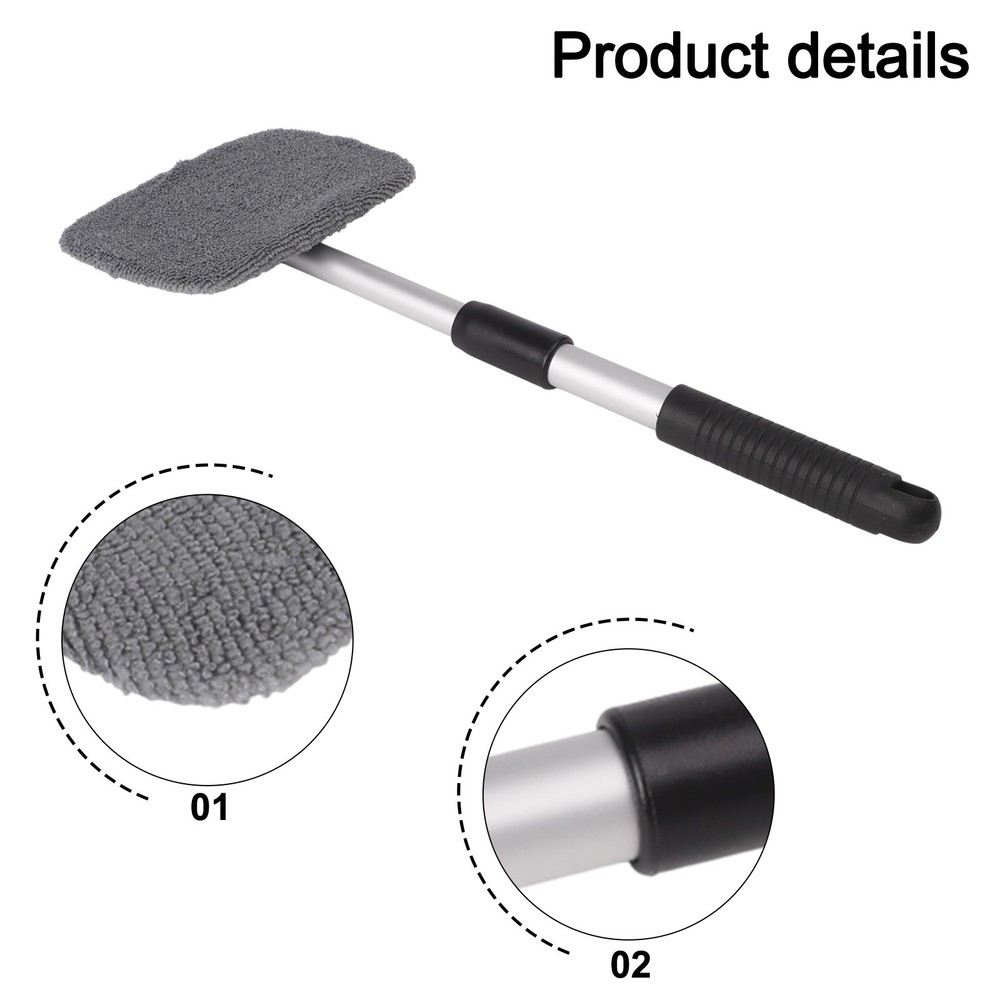 Car Wash Brush Ergonomic Design Extendable Handle Multi-Purpose Use Car Cleaning