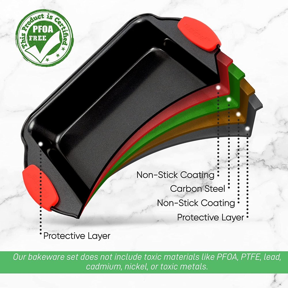 Nutrichef BKNCSBS10SSQUARE Square Pan