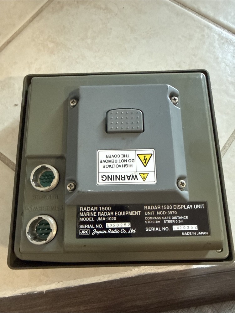 JRC 1500 MK1 Radar LCD Display Head Unit Only