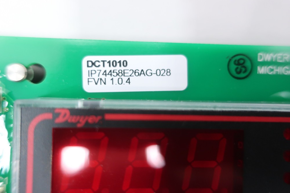 Dwyer DCT1010 Industrial Control Board Rev B