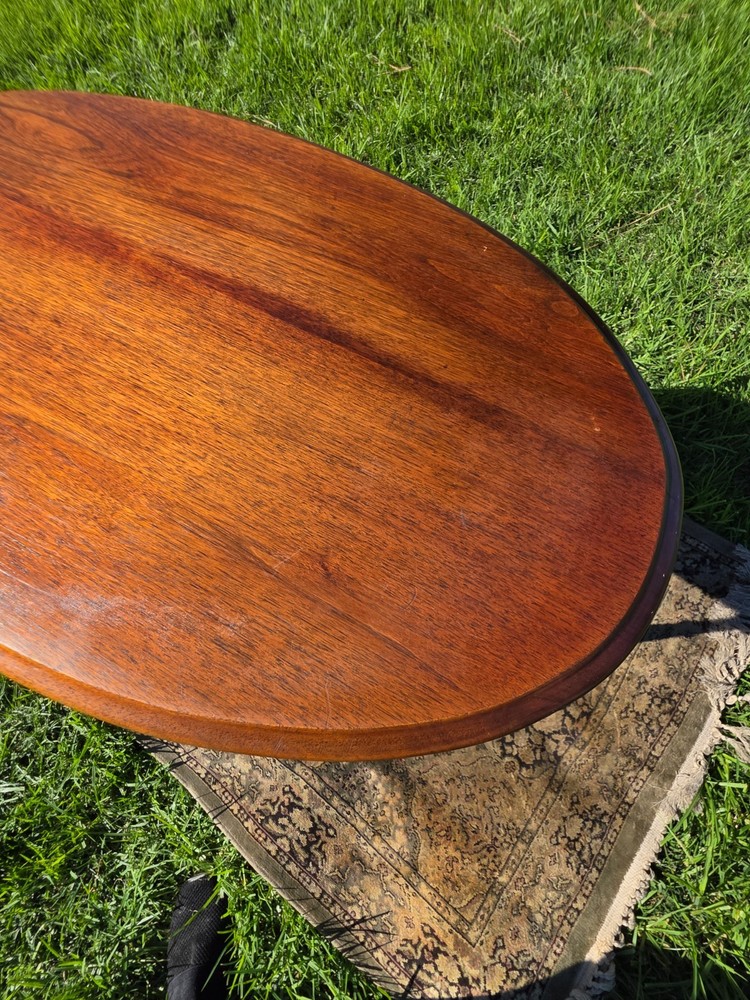 Antique Turned Bobbin Legs, 2 Tier, Parlor Side Table, Solid Wood