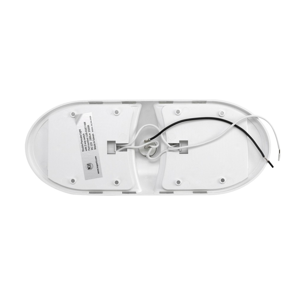 NEW RV LED Double Dome Interior Ceiling Light Boat Camper Trailer