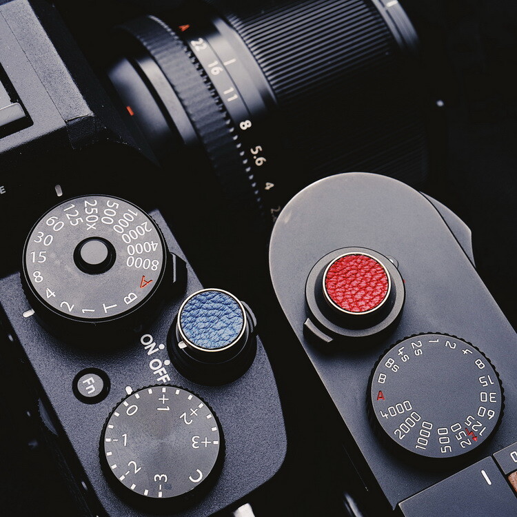 Soft Shutter Release Button Leather for Fujifilm Leica Sony