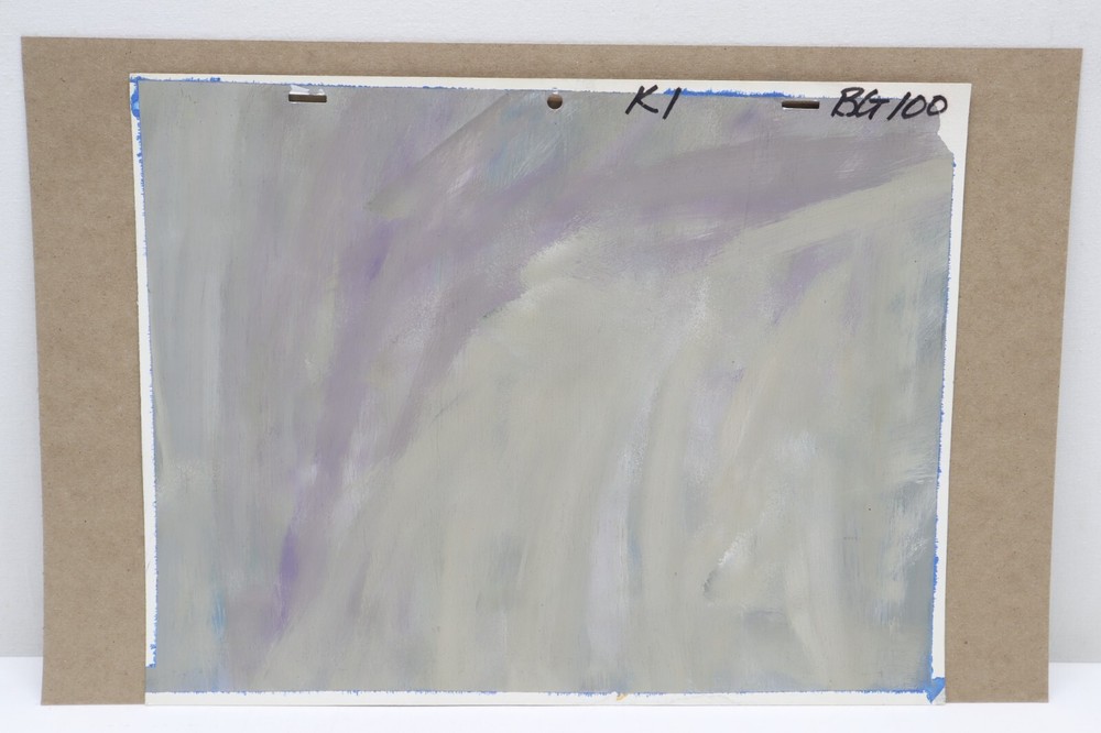 Original Hand Painted Animation Production Background (223-13)