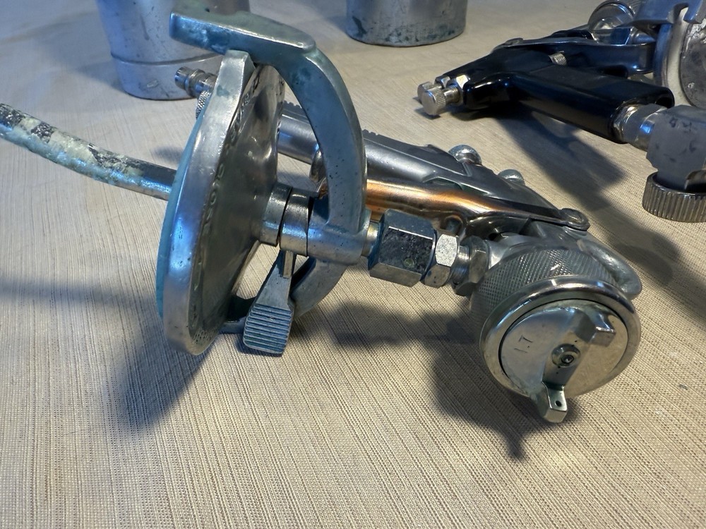 Qty 2 Unbranded Spray Guns Untested Sold As Found