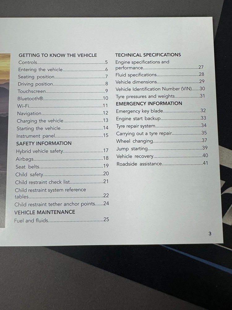 RANGE ROVER VELAR MANUAL / HANDBOOK QUICK REFERENCE GUIDE 2020~2024 (2023)