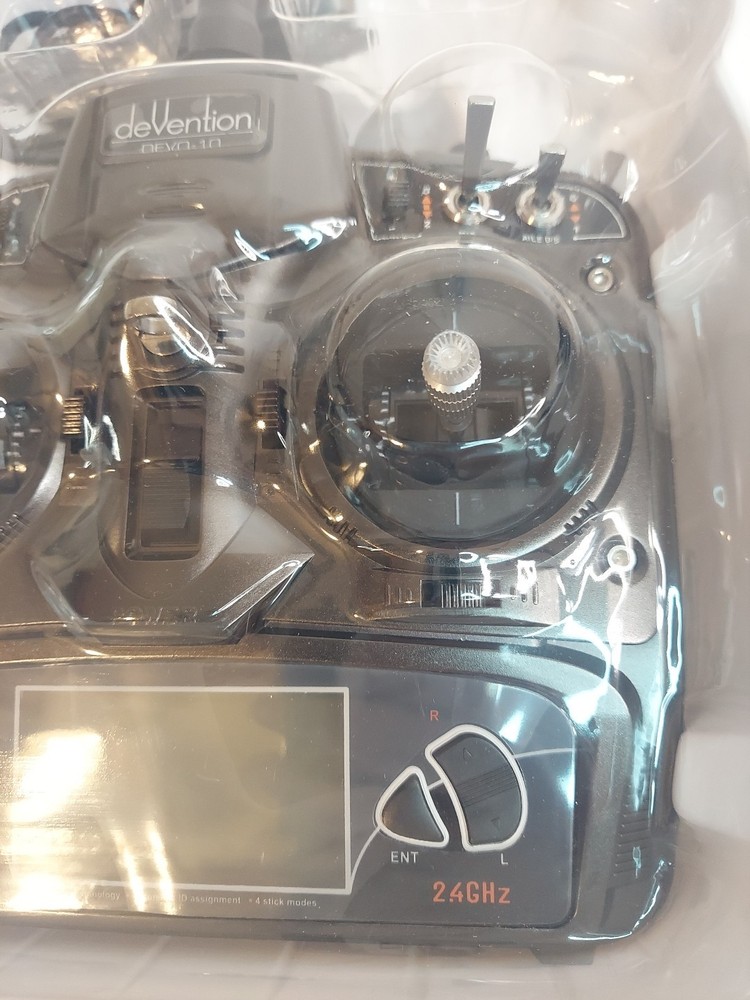 Walkera Devo 10 RC Radio Controller Flight Tested And Certified. Includes CD