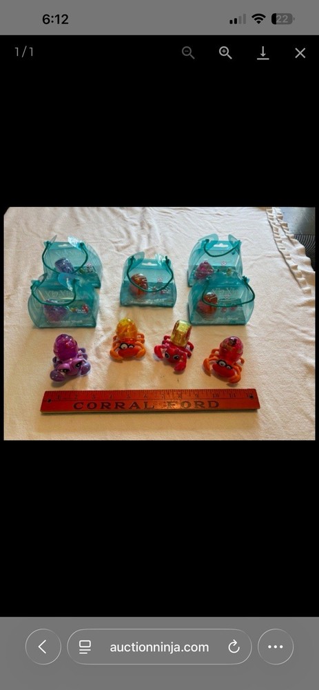 Xia-Xia Pets Lot Crab Snail Accessories Shells