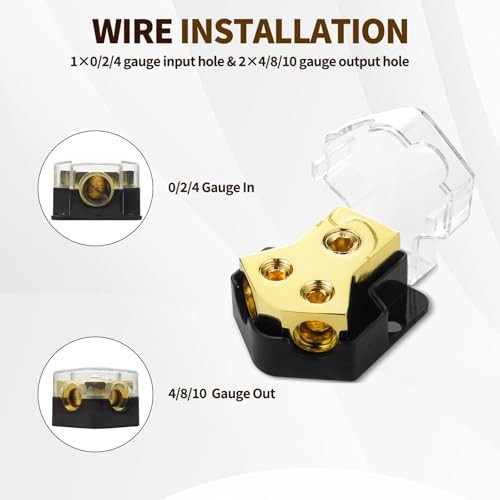 Way Power Distribution Block,PCS 1v Distribution Block 0//4 Specification 2