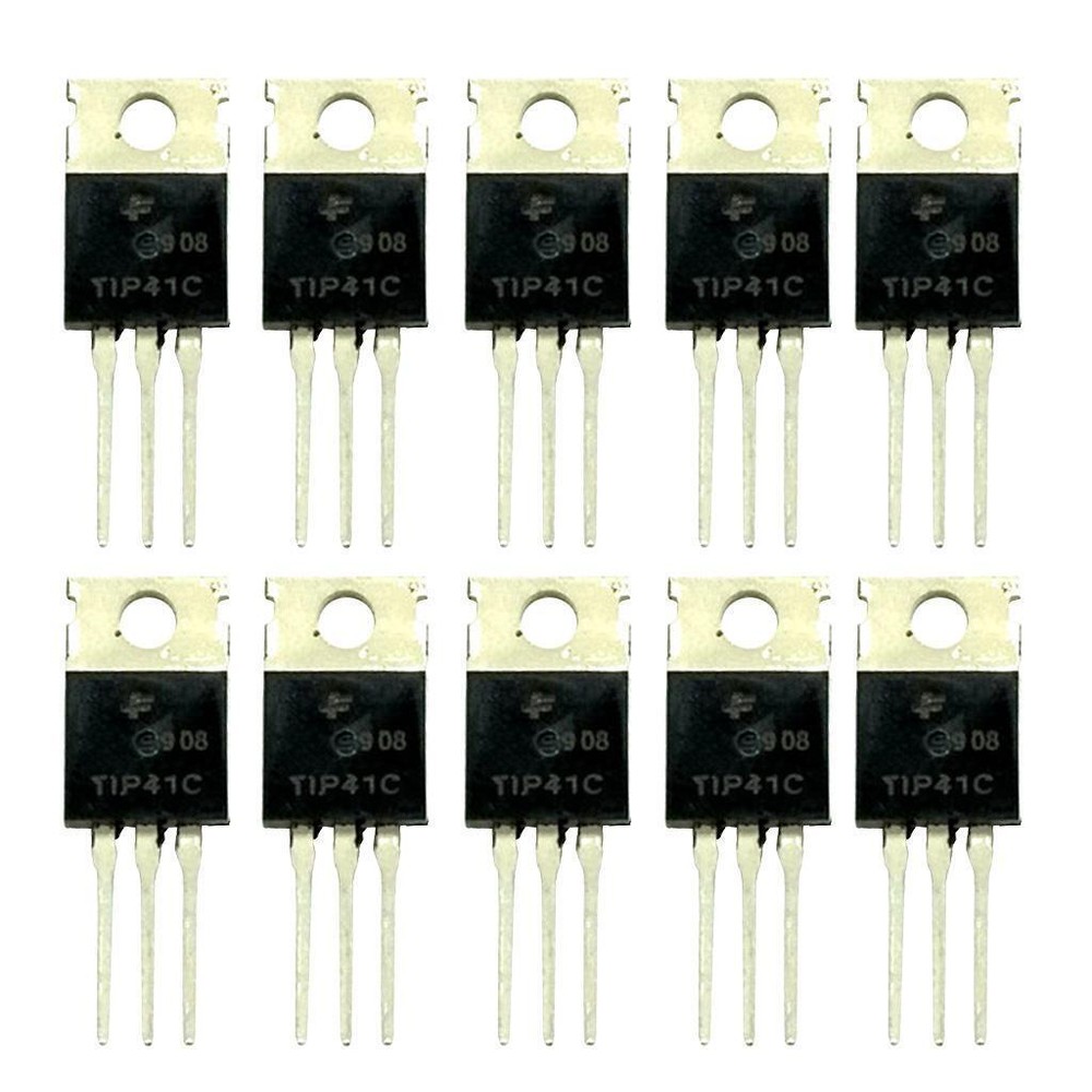 DIY & Tools/Electrical/Transistors TIP41C TO-220 100V / 6A / 65W NPN Transistor